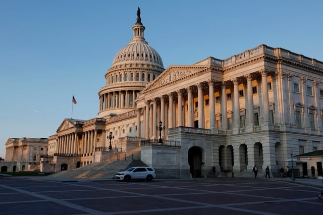 The U.S. Capitol Building during sunrise on Sept. 5, 2024, in Washington, D.C.  (Anna Moneymaker/Getty Images/TNS)