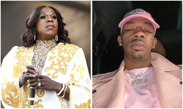 Big Freedia has announced the death of her partner of 20 years, Devon Hurst (right). (Getty; Instagram)