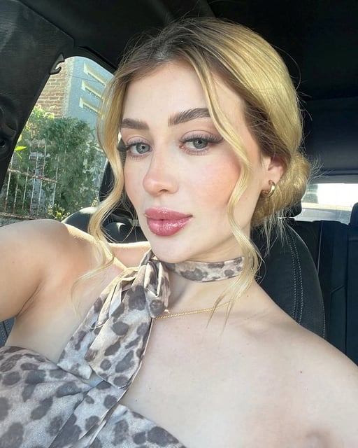 Mexican social media influencer, Valeria Marquez, 23, who was brazenly shot to death during a TikTok livestream in the beauty salon where she worked in the city of Zapopan, looks on in this picture obtained from social media. @v___marquez/via Instagram/via REUTERS