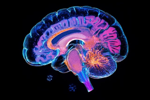 These proteins, researchers think, could be the first specific markers for FTD that emerge as the disease develops in middle age. Credit: Neuroscience News