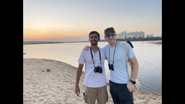 Yuvan Aves and Robert Macfarlane (Bijal Vachharajani)