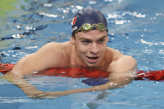Natation: Léon Marchand signe la meilleure performance mondiale de l'année sur 400 m 4 nages