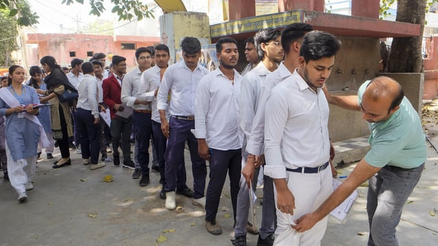 Several schools in Haryana failed to cross even the 35 per cent pass mark, the report said.