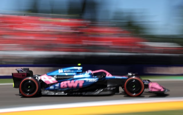 Formula One F1 - Emilia Romagna Grand Prix - Autodromo Enzo e Dino Ferrari, Imola, Italy - May 16, 2025 Alpine's Franco Colapinto during practice REUTERS/Florion Goga