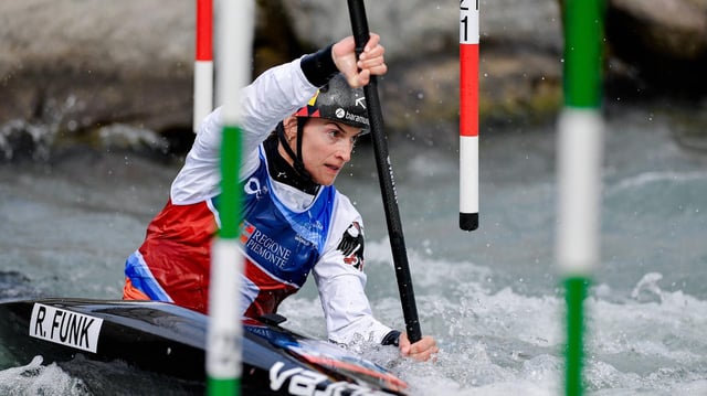 Ricarda Funk ist frisch gebackene Europameisterin im Kanu-Slalom.