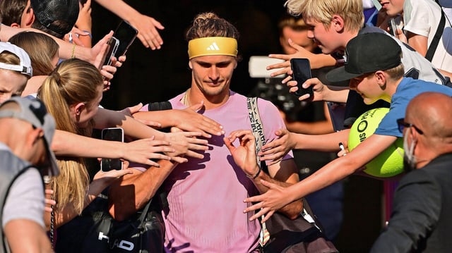 Alexander Zverev bei den Hamburg Open 2024 