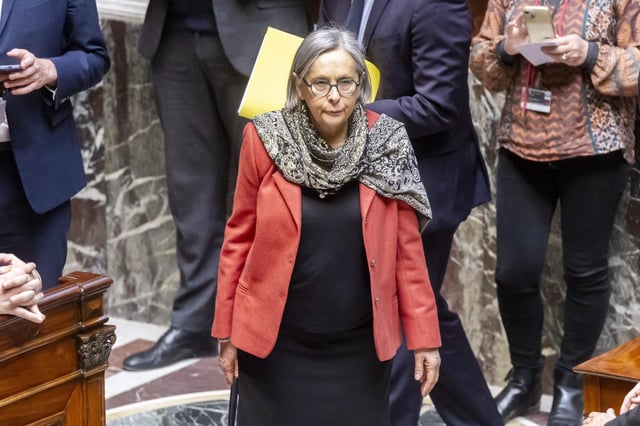 La députée macroniste de Seine-Maritime, Annie Vidal, à l’Assemblée nationale en mars 2025. Rapporteure de la proposition de loi sur l’accompagnement et les soins palliatifs, elle détaille à La Croix les avancées concrètes promises par ce texte qui sera soumis à un vote solennel le 27 mai.