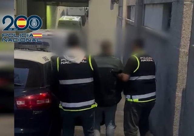 Agentes de la Policía Nacional detienen a Mora, fugado de prisión desde febrero