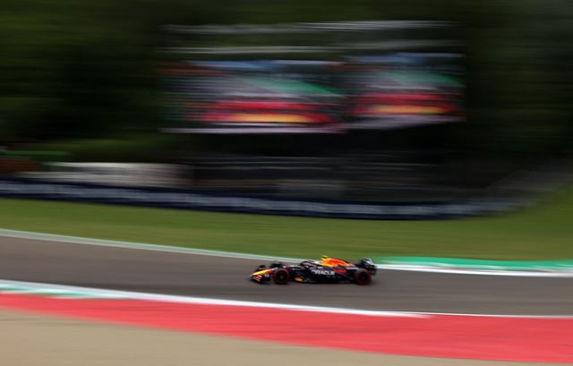 Formula One F1 - Emilia Romagna Grand Prix - Autodromo Enzo e Dino Ferrari, Imola, Italy - May 17, 2025 Red Bull's Yuki Tsunoda during practice REUTERS/Florion Goga