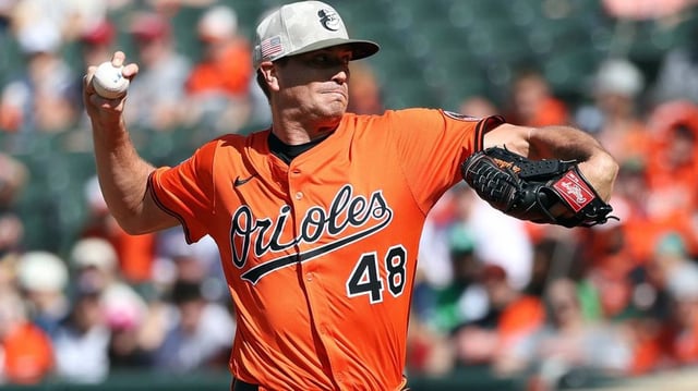 Baltimore Orioles starter Kyle Gibson only recorded two outs in his start against the Washington Nationals on Saturday.