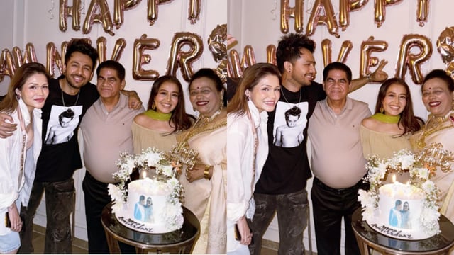 Sonu Kakkar parties with Tony Kakkar and Neha Kakkar a month after cutting ties with them.