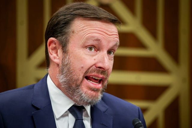 Sen. Chris Murphy in Washington, D.C., on May 8, 2025.