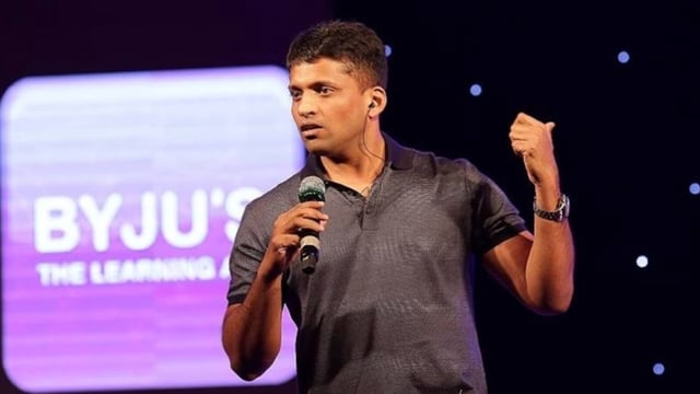 Byju Raveendran had declared Byju's valuation at zero, citing financial crises and investor withdrawals.