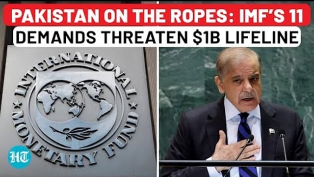 IMF squeezes Pakistan harder with 11 harsh demands tied to $1B bailout | Sharif