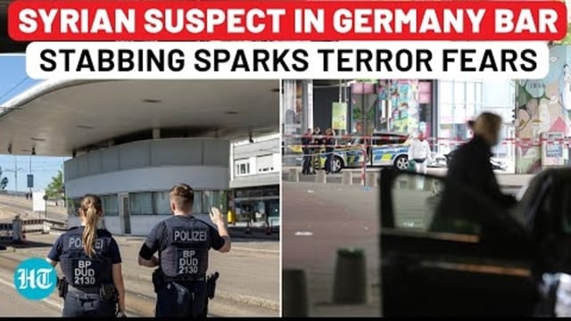 Germany stabbing: Bar-goers attacked in suspected terror act