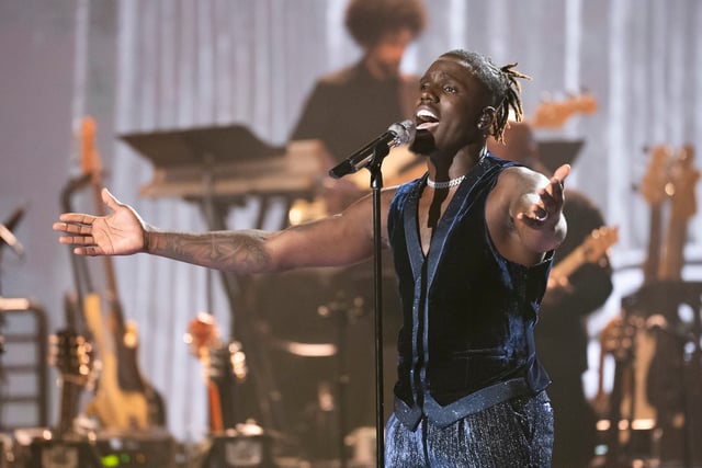 Top 3 contestant Jamal Roberts performs during the second Disney Night episode on "American Idol" Season 23 which aired Monday, May 12 on ABC.