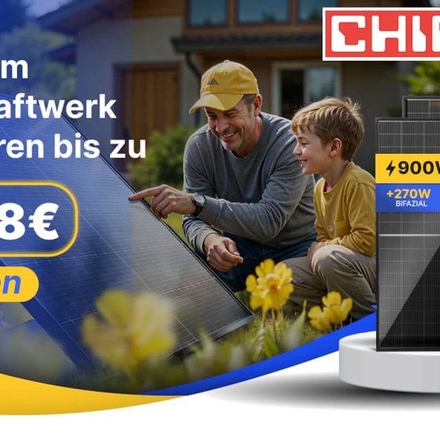Solakon Balkonkraftwerk im CHIP-Angebot.