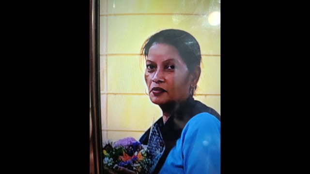 Usha Singh, 40, who was found dead at her house in Chinhat on Sunday