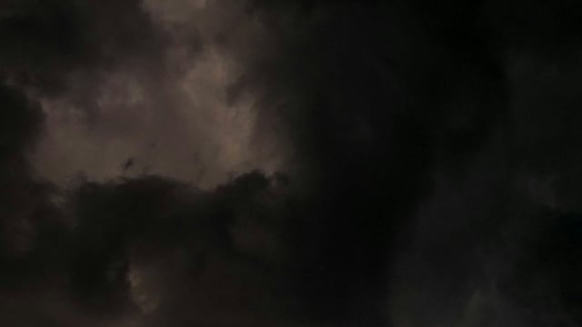 A tornado was spotted near Santo, Texas, on Sunday.
