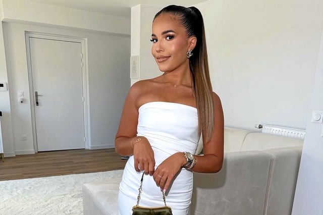 Capture écran de l'Instagram de l'influenceuse Poupette Kenza, suivie par plus d'un million d'abonnés. 
