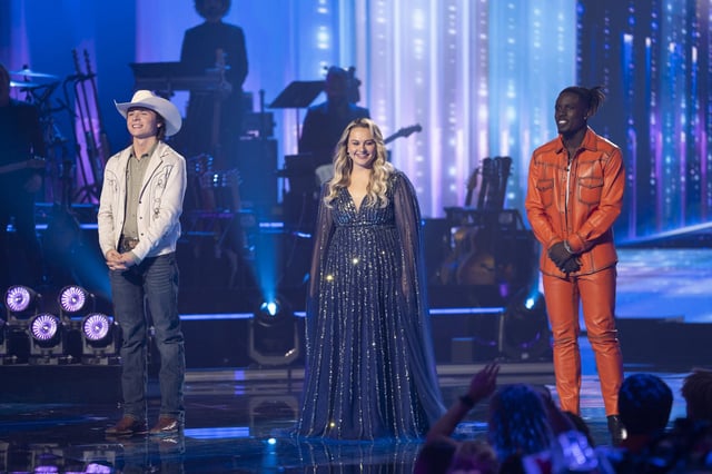 John Foster, Breanna Nix and Jamal Roberts were the Top 3 during the "American Idol" Season 23 finale on May. 18, 2025.