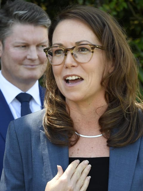 Treasurer Jaclyn Symes will hand down her first state budget on Tuesday. NewsWire / Andrew Henshaw