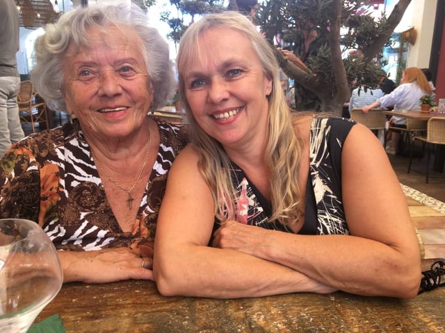 Vanessa Campbell has found it difficult to care for her mother Margo, who suffers from dementia, due to post Brexit visa restrictions