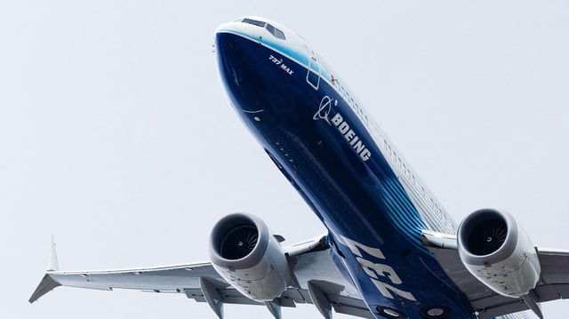 Eine Maschine des Typs Boeing 737 MAX