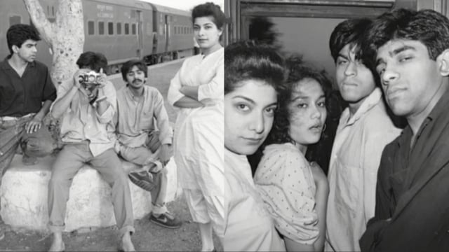 Shah Rukh Khan took a train journey with his friends in the early 90s.