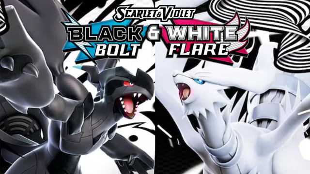 Pokemon TCG Black Bolt and White Flare expansions