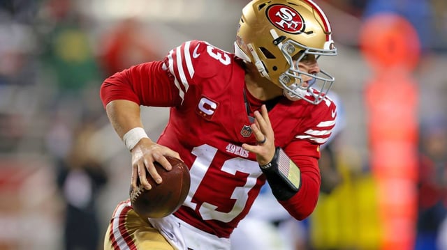 San Francisco 49ers quarterback Brock Purdy (13) during the game against the Detroit Lions at Levi’s Stadium.