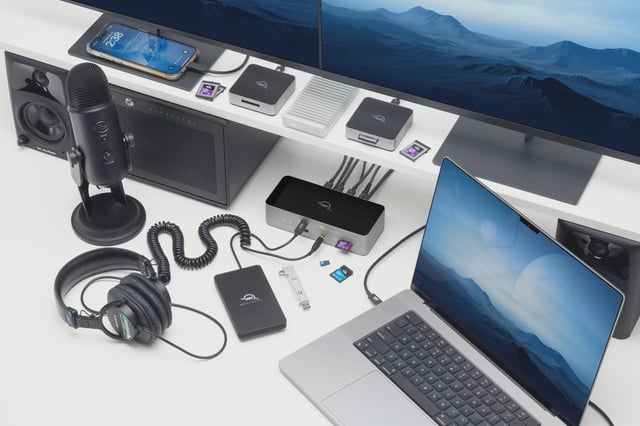 Get blazing-fast connectivity with OWC's new Thunderbolt 5 dock.