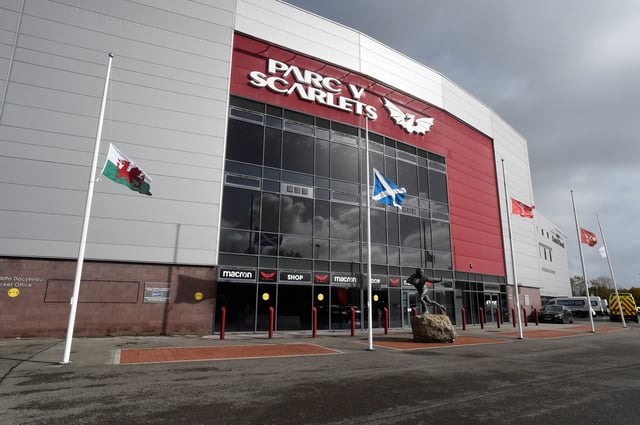 Rugby Union - Six Nations Championship - Wales v Scotland - Parc y Scarlets, Llanelli, Wales, Britain - October 31, 2020 General view outside the stadium before the match REUTERS/Rebecca Naden/File Photo