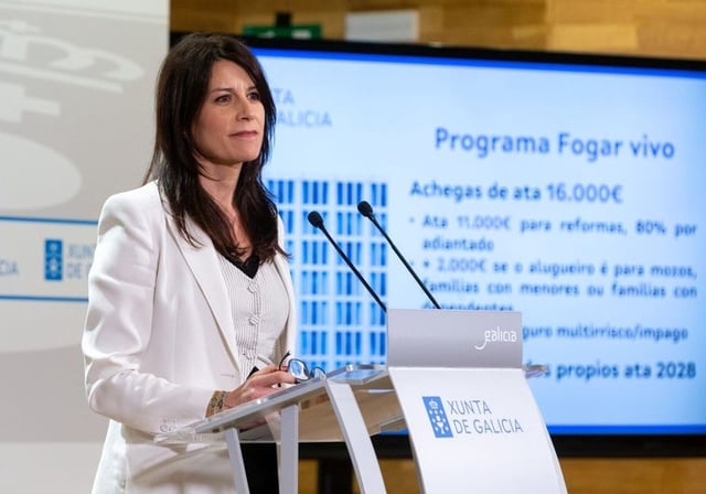 La conselleira de Vivenda este lunes en San Caetano