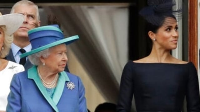 Meghan Markle's rude behaviour towards her wedding caterer allegedly forced the late Queen Elizabeth to intervene, according to a royal author