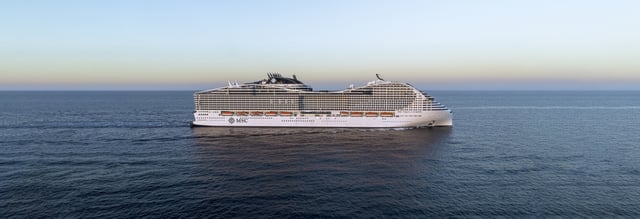 Le bateau MSC World Europa.