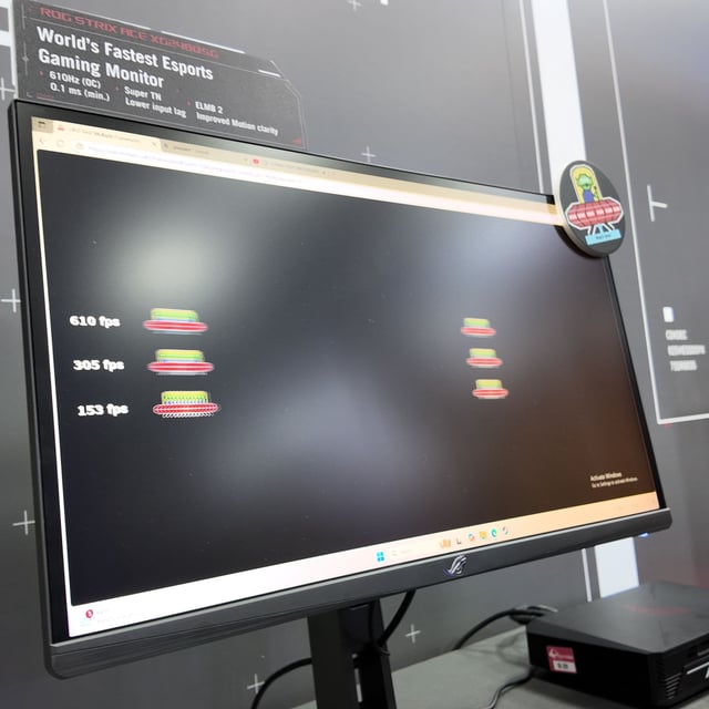 A picture of the Asus ROG Strix Ace XG248QSG TN gaming monitor