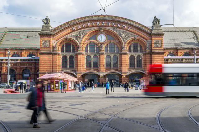 Der Bremer Hauptbahnhof (Archivbild).