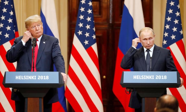 Donald Trump y Vladimir Putin.
