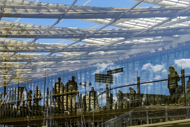 Au Forum des Halles, dans le Ier arrondissement de Paris.