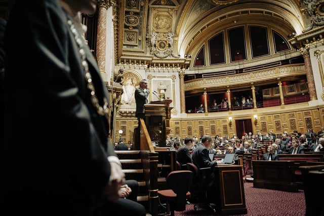 Au Sénat, en novembre 2023.