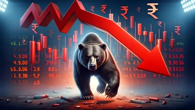 Bears mauled the Indian stock market on Tuesday (May 13). Image courtesy: AI-generated image via DALL-E