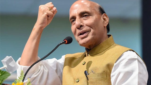 Defence Minister Rajnath Singh. File image/PTI