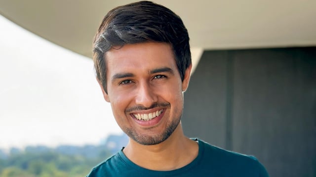 YouTuber Dhruv Rathee.