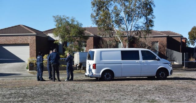 A man has been charged following a death in Alfredton on Monday. Picture by Adam Spencer