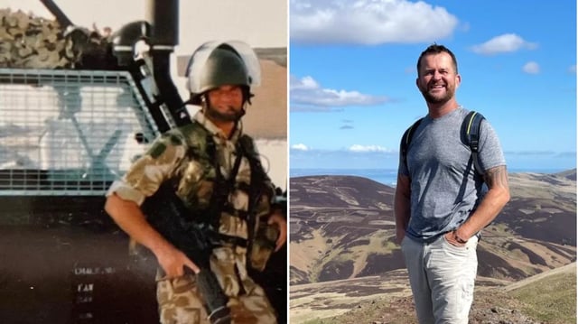 Dave Combe initially served from 1989 to 1995 and again from 1999 to 2005 taking part in tours to Iraq and Sierra Leone (Photo: Dave Combe)