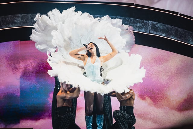 Popstar Dua Lipa sorgte für eine gigantische Show in der Barclays Arena.