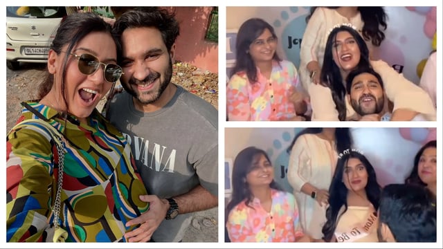 Shireen announced her pregnancy last month.