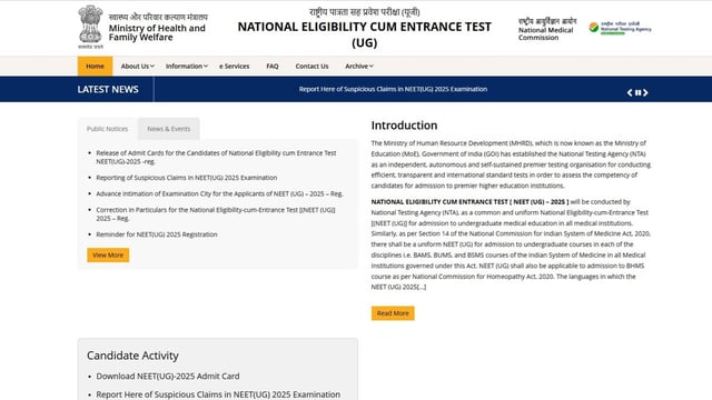 NTA NEET Answer Key 2025 Soon at neet.nta.nic.in, Here's How to Download   | Image: File Photo