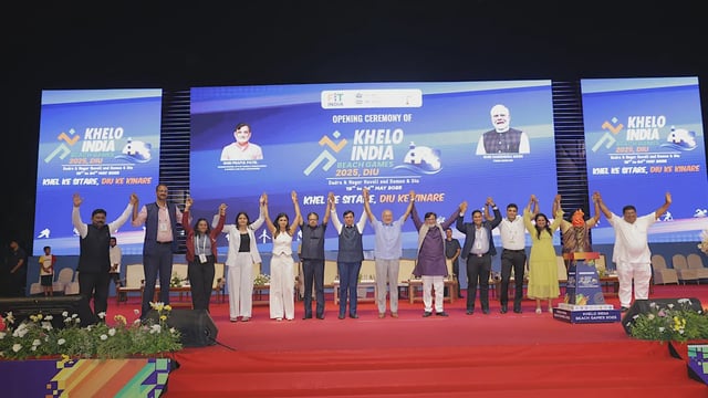 Khelo India Beach Games kick off in Diu, PM Modi calls it a watershed moment (Credit: SAI Media)